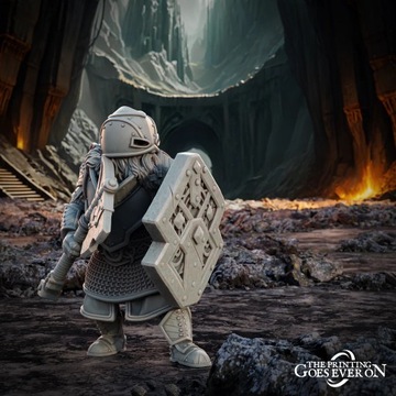 Dwarven Champion The Printing Goes Ever On