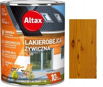LAKIEROBEJCA ŻYWICZNA ALTAX KASZTAN 2,5L