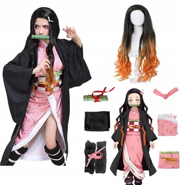 STRÓJ KOSTIUM ANIME NEZUKO DEMON COSPLAY PREZENT