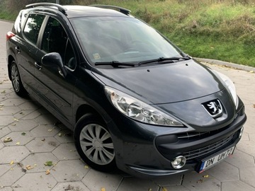 Peugeot 207 SW 1.6 VTi 120KM 2009 Peugeot 207 SW Opłacony Benzyna Klima