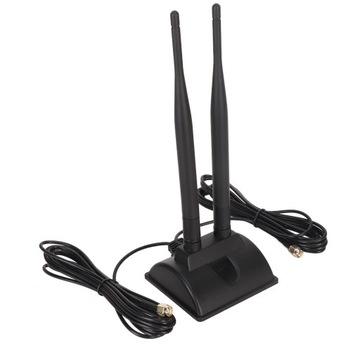 Двойная антенна Wi-Fi 2,4 ГГц 5 ГГц 5,8 ГГц 6DBI o