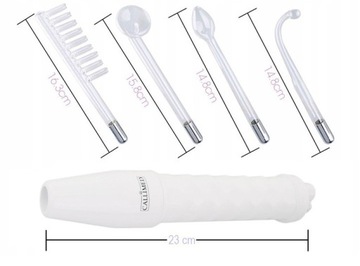 DERMA WAND ДАРСОНВАЛЬ САМЫЕ СИЛЬНЫЕ 10 В 4 ЭЛЕКТРОДАХ ДЛЯ ВОЛОС ЛИЦА, ТЕЛА