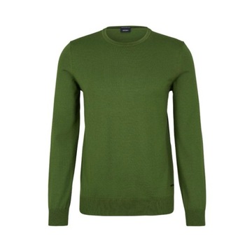 JOOP! - Sweter Denny z wełny Merino w kolorze zielonym M