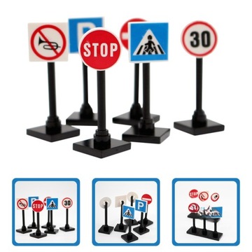 НАБОР КРЕАТИВНЫХ КУКОЛЬНЫХ ДОРОЖНЫХ ЗНАКОВ