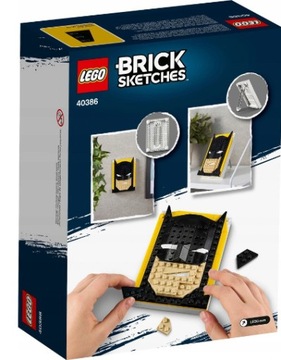 LEGO 40386 Brick Sketches Бэтмен