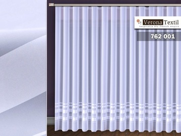 ШТОРНАЯ ПОЛОСКА ВУАЛЬ БЕЗСОЛНЕЧНАЯ 762/230СМ БЕЛАЯ