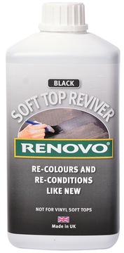 RENOVO SOFT TOP REVIVER ЧЕРНЫЙ КАБРИО КРАСКА 1Л