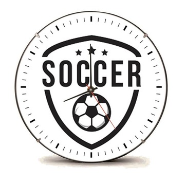 Большие часы с логотипом компании и вашим текстом Подарок.