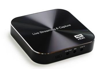 Velocap STREAMER HDR grabber USB HDMI 4K60 i HDR10 Profesjonalna jakość