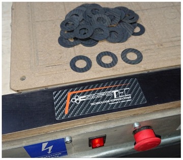 Карбоновая дисковая катушка CARBONTEX 1,1 мм.