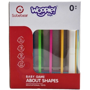 Сенсорная игрушка-сортер Кубики Животные 7 шт.