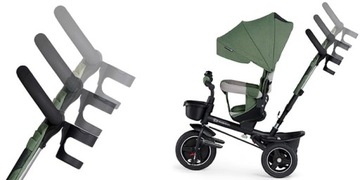 Трехколесный велосипед-толкатель Kinderkraft Spinstep с ручкой