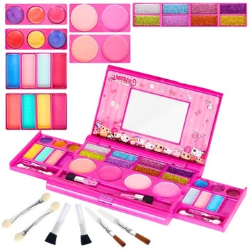 WALIZKA Z KOSMETYKAMI MAKEUP 33 EL IDEALNA NA PREZENT DUŻY ZESTAW