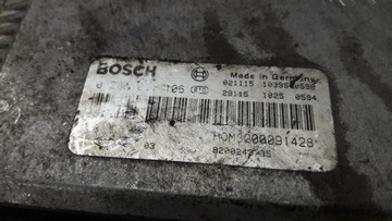 0281011106 ŘÍZENÍ MOTORU RENAULT MASTER 2.2DCI