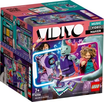 LEGO VIDIYO Unicorn DJ BeatBox 43106