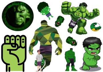 Tatuaże Zmywalne Dla Dzieci Hulk