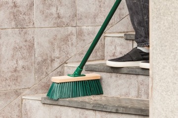 YORK Уличная метла 40 см + палка, ручка, 120 см для подметания улиц