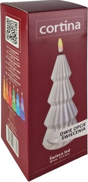 СВЕТЯЩАЯСЯ РОЖДЕСТВЕНСКАЯ ЕЛКА, УКРАШЕНИЕ С ПОДСВЕТКОЙ, СВЕТОДИОДНАЯ ВСТАВКА НА АККУМУЛЯТОРАХ, ДЕКОРАТИВНАЯ СВЕЧА