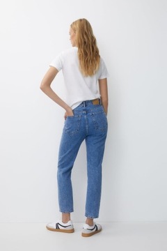 PULL & BEAR NIEBIESKIE MOM JEANS (28)