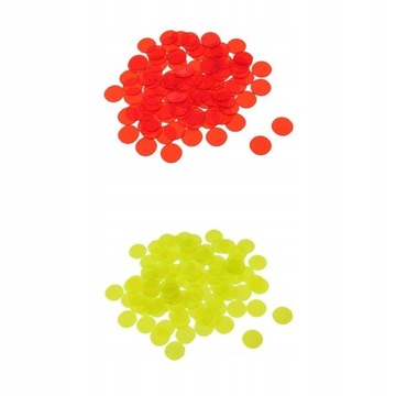 200 . Plastikowe żetony do pokera Żetony do