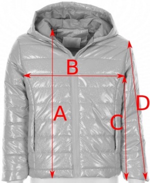 КУРТКА ВЕСНА/ОСЕНЬ МЛ825Н8 СТЕГАНАЯ 122/128