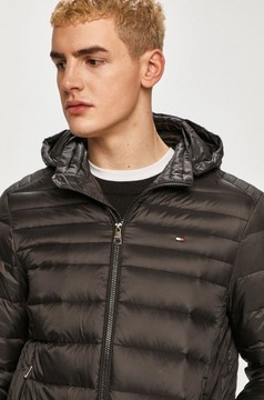 Тонкая переходная куртка Tommy Hilfiger со съемным капюшоном, размер S