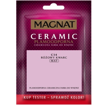 FARBA MAGNAT CERAMIC 0,03L C34 RÓŻOWY KWARC
