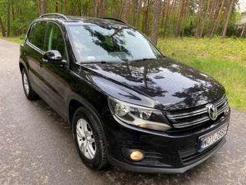 Volkswagen Tiguan I SUV Facelifting 2.0 TDI CR DPF BlueMotion 110KM 2015 Volkswagen Tiguan Volkswagen Tiguan 2.0TDI Salon Polska 2.0 Diesel 110KM