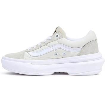 Buty damskie trampki niskie VANS OLD SKOOL OVER na platformie kremowe 39