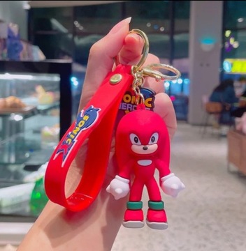 Brelok do kluczy Torebki zawieszka @ SONIC - CZERWONY