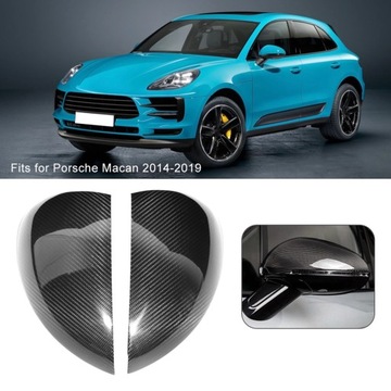 POUZDRO ZRCÁTKO ZPĚTNÉHO Z VLÁKNA  UHLÍKOVÉHO DO MACAN 2014-2019