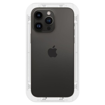 2 закаленных стекла Spigen для iPhone 14 Pro, с монтажной рамкой, стекло