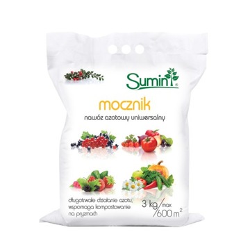 MOCZNIK NAWÓZ AZOTOWY UNIWERSALNY SUMIN 3 kg super