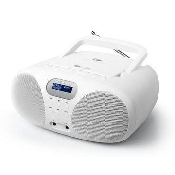 PRZENOŚNY RADIOODTWARZACZ CD DAB+ FM AUX MUSE MD-208DBW