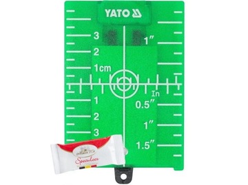 YATO TARCZA CELOWNICZA DO LASERA ZIELONEG YT-30465