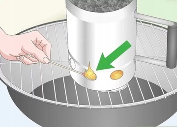 ДЫМОХОД ДЛЯ РАЗЖИГАНИЯ ГРИЛЯ УГОЛЬНЫЕ БРИКЕТЫ ОГОНЬ В КАМИНЕ ГРИЛЬ-СТАРТЕР