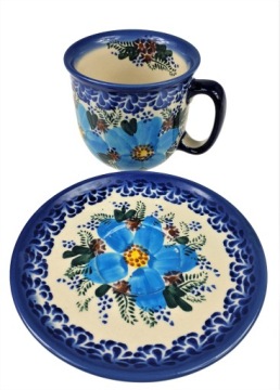ЧАШКА И СОУС - КЕРАМИКА БОЛЕСЛАВЕЦ