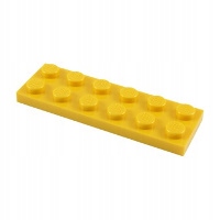 LEGO Płytka 2x6 3795 379524 Żółta Uży