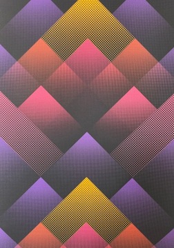 Tapeta ścienna geometria 38714-1