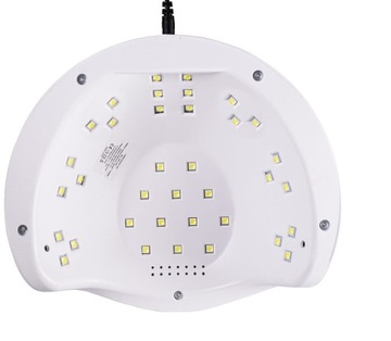 Лампа для ногтей PROFICO мощностью 75 Вт для гибридных гелей Dual UV/LED