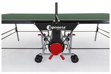 SPONETA S3-46e Стол для настольного тенниса для пинг-понга, зеленый складной
