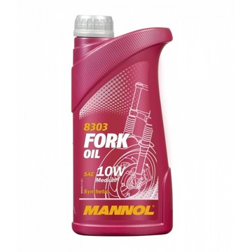 MANNOL OLEJ DO TELESKOPÓW AMORTYZATORÓW ZAWIESZENIA LAG FORK OIL 10W 1L