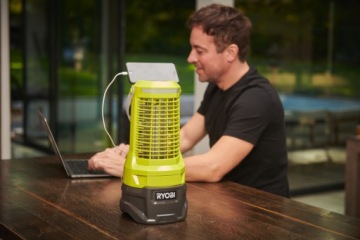 Ryobi RY18BZA-0 УФ-лампа от насекомых. Держатель от насекомых.