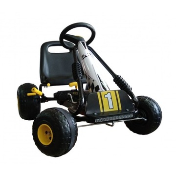 Samochód na pedały gokart z regulacją + TABLICA