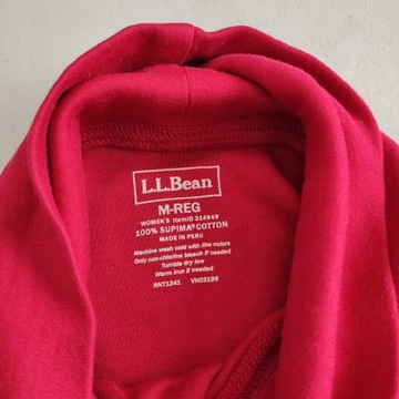 L.L.Bean Fajny CZERWONY GOLF Damski rozm. M