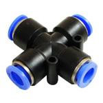 Złączka pneumatyczna Czwórnik 08mm PZA-08