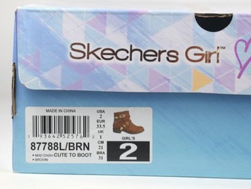 Размер новых ботинок Skechers. 33,5
