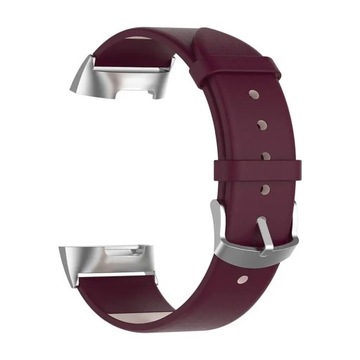 Dla Fitbit Charge 5 skórzany pasek do zegarka