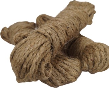 SZNUREK PAKOWY OZDOBNY JUTOWY 0,10kg 50m gr.2mm