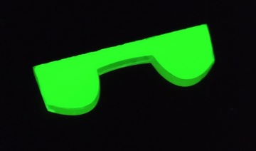 Желто-зеленая флуоресцентная флуоресцентная УФ-краска